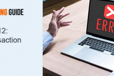 How to Fix Error Code 12 Invalid Transaction