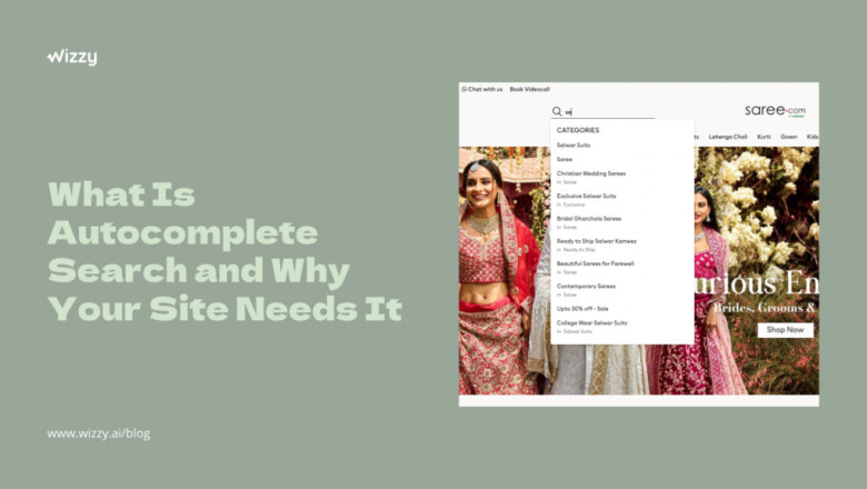 Importance and Impact of Ecommerce Search Autocomplete on your Business Sales and Revenue - Wizzy