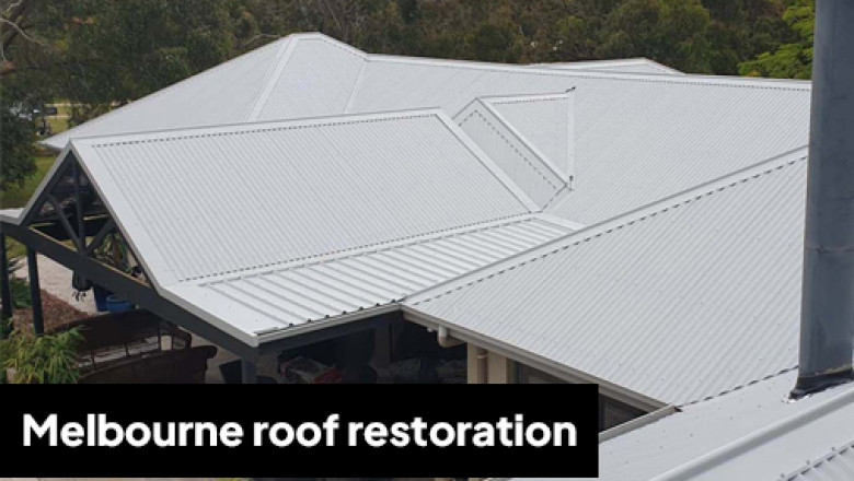 Best work in restoring by metal roof restoration Melbourne