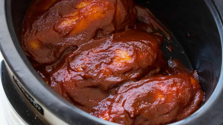 How to cook the best Crock pot BBQ Chicken