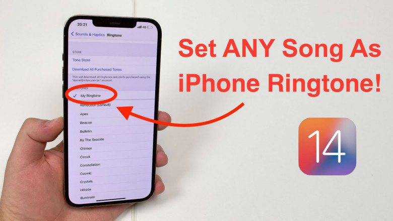 How to set ringtone in iPhone from files?