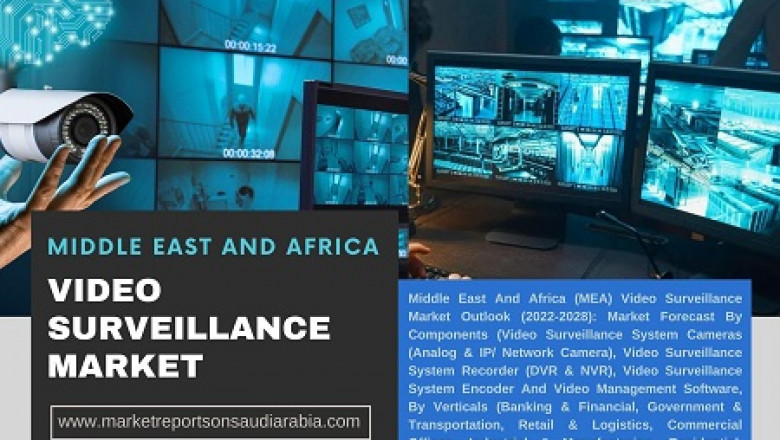 Middle East and Africa Video Surveillance Market, By Components, By Verticals and Forecast 2028