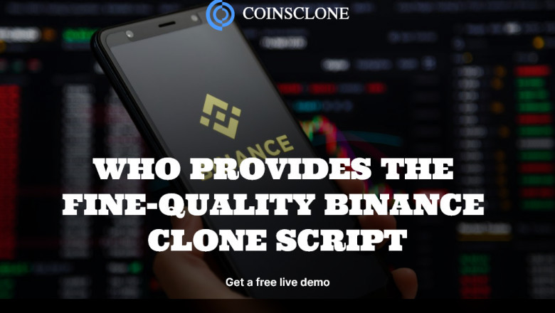 Who provides the fine-quality binance clone script?