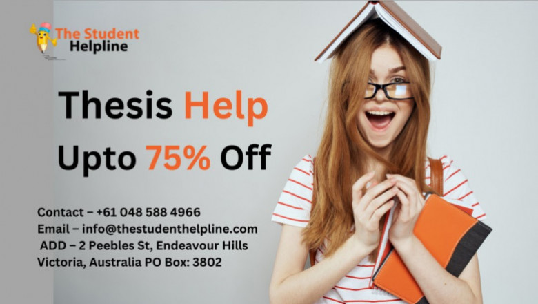 Free Thesis Help? Avail The Online Thesis Help Australia Upto 75% Off