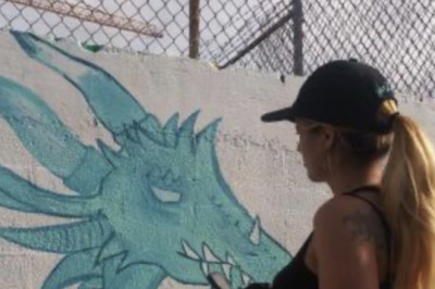 Artist Miami Vybe 305 Paints the city one wall at a time