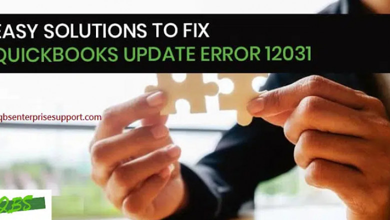 How to Fix QuickBooks Payroll Error 12031?