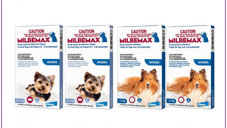 Milbemax Allwormer 4 Doses for Dogs Heartworm and Worm Prevention