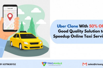 Uber Clone With 50% Off - Good Quality Solution to Speedup Online Taxi Services
