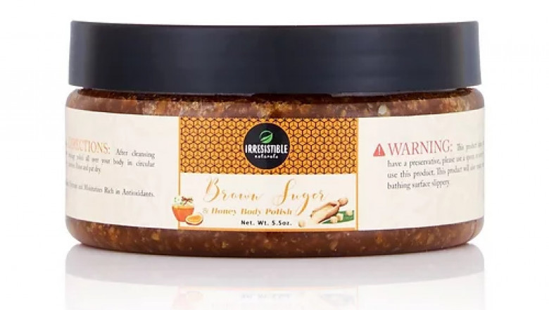 Fresh Brown Sugar Body Polish - Irresistible Naturals Skin Care