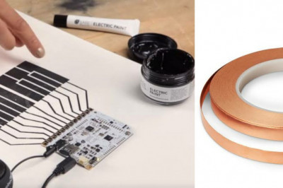 Carbon Flakes Suspended In A Liquid Are How Conductive Inks Functions