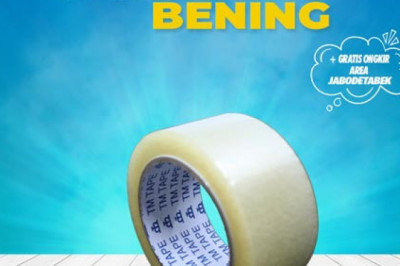 Jual Lakban Bening TM Tape Harga Terbaru Tunas Mitra Makmur Tangerang