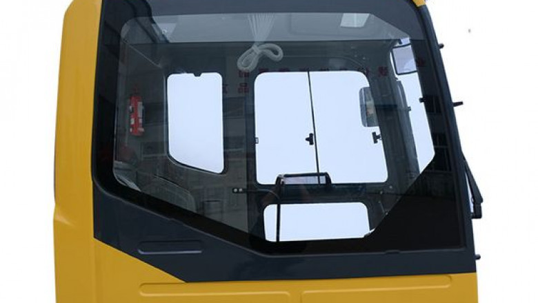 Operation diagram of SANY excavator cab