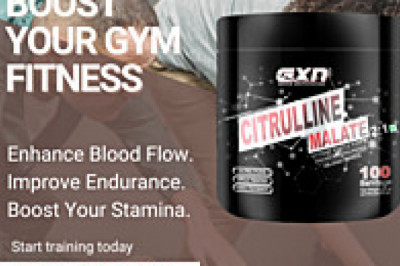 Order GXN Citrulline Malate to Improve the Blood Flow