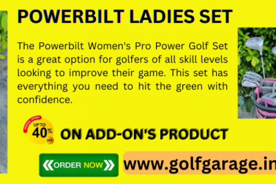 Powerbilt EX 750 Women Graphite Golf set