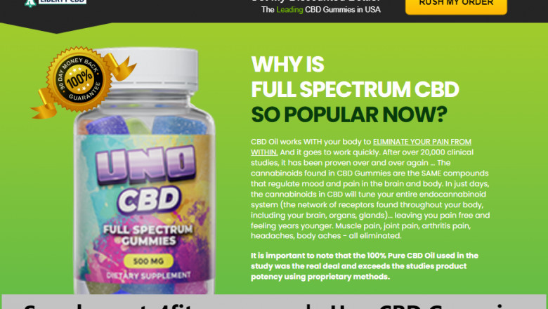 Uno CBD Gummies Benefits, Remove Joint Pain! Anxiety, and More