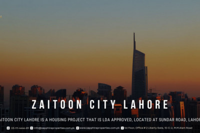 Zaitoon City Lahore | Location Map