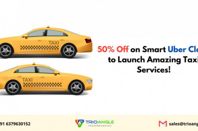 50% Off on Smart Uber Clone to Launch Amazing Taxi Services!