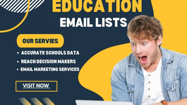 How is SchoolDataLists' Education Email Lists different?