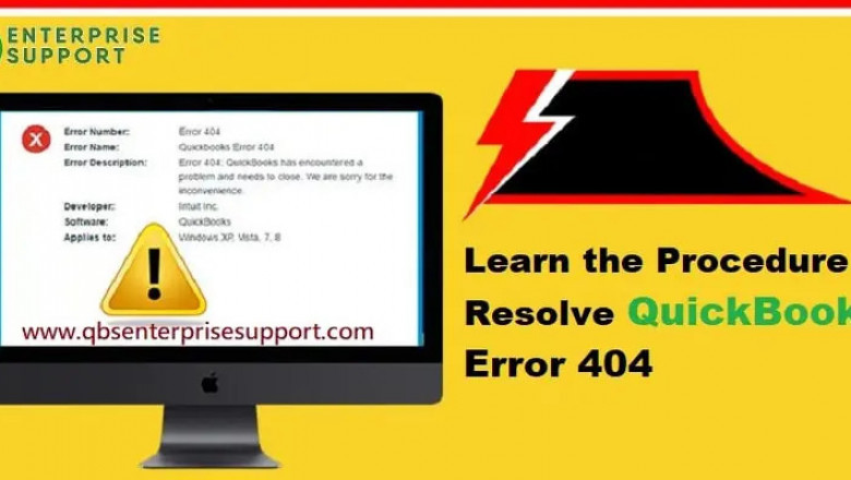 How to Fix QuickBooks error code 404?