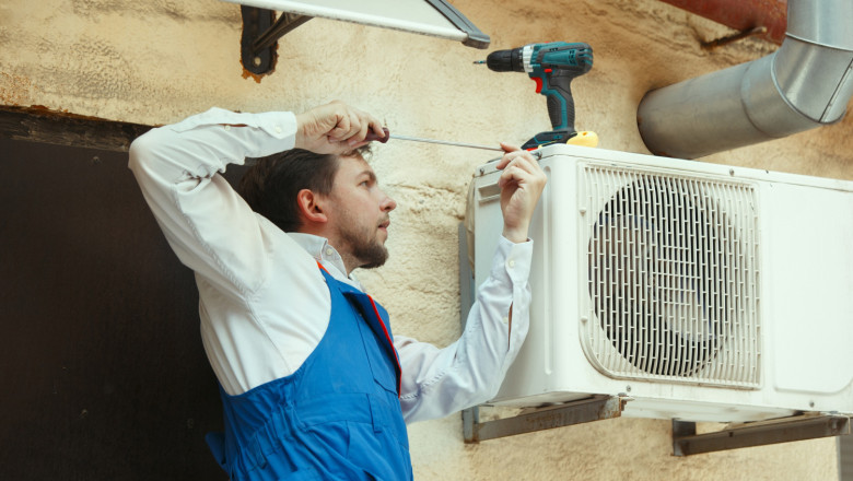What should I do If my AC starts giving hot Air