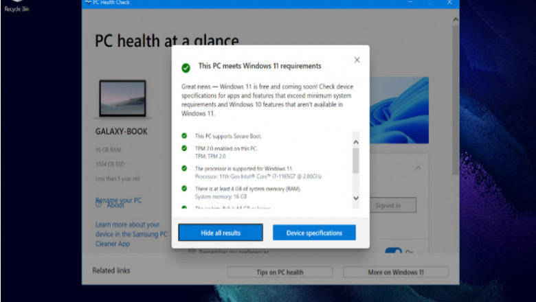 Windows 11 PC Health Check app returns in preview