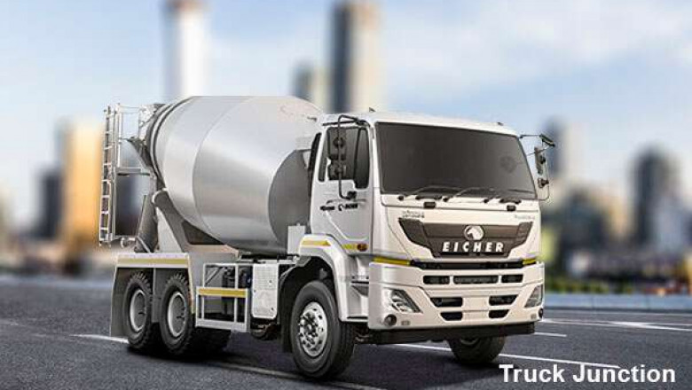 Eicher Transit Mixer Comes With Advanced Features and Technology