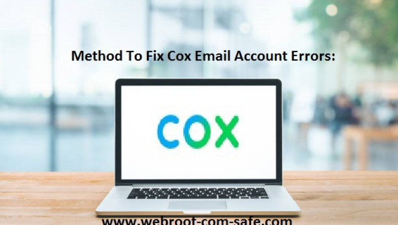 How you can Fix Cox Email Account Errors?