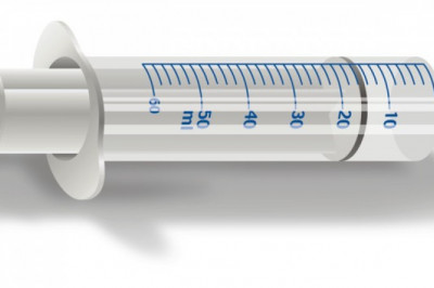Medicated Fluid is introduced into the Body Using an Irrigation Syringe