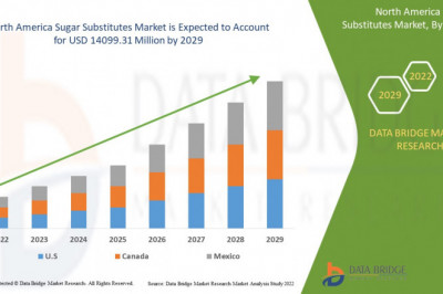 North America Sugar Substitutes Market is Expected to Reach CAGR of 8% in the Forecast 2029