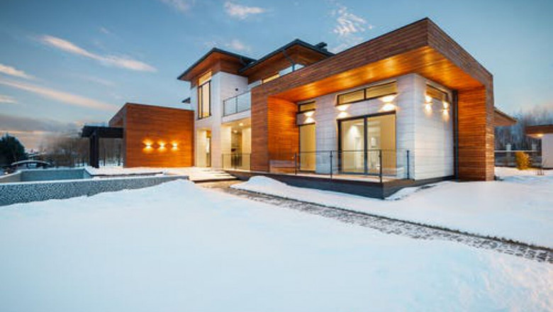 Warm European-style home with neutral interiors