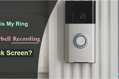 How To Fix Ring Doorbell Recording Black Screen?