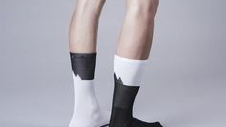 What kind of socks do Tour de France riders wear?