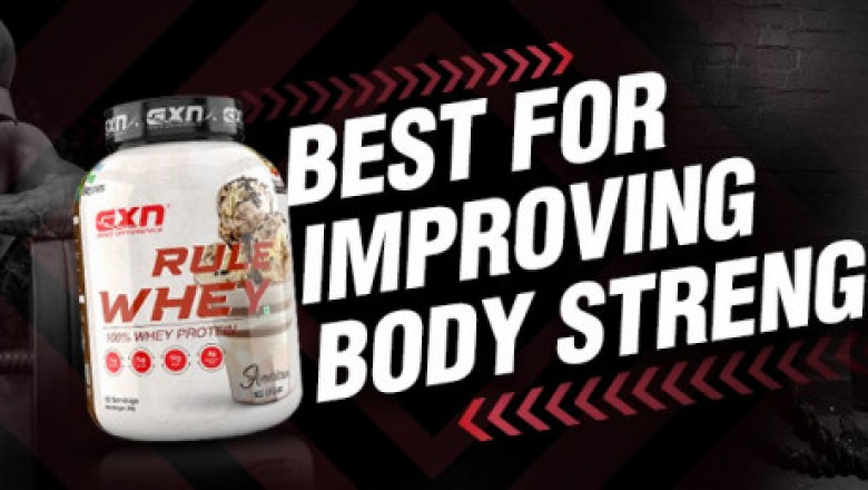 Get GXN Rule Whey Protein Supplement to Boost Muscle Mass