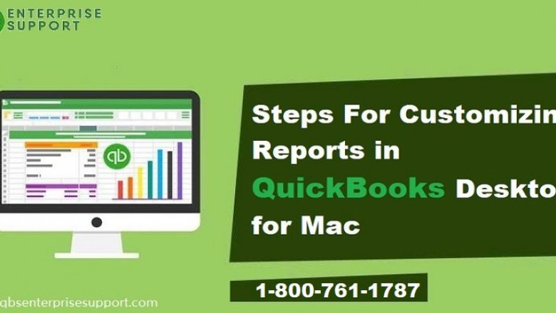 Easy steps to customize reports in QuickBooks for Mac