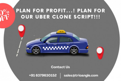 50% Discount: Plan for Profit...! Plan for Our Uber Clone Script!!!