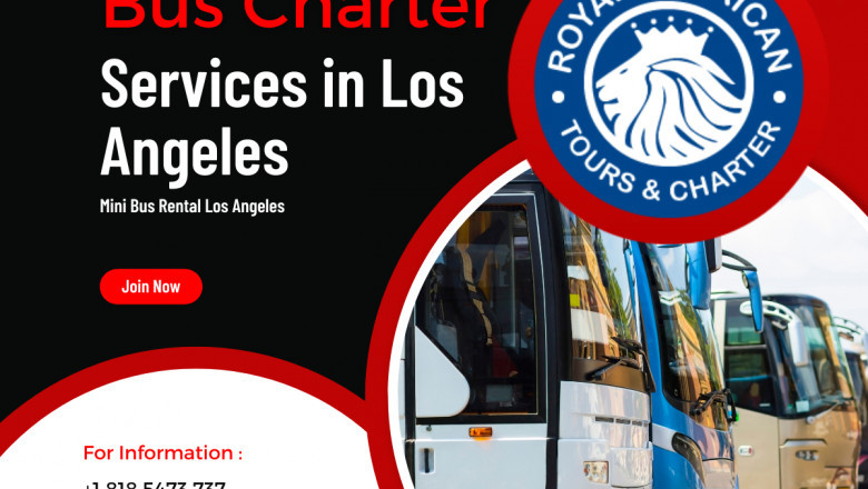 Charter Bus Rental in Los Angeles