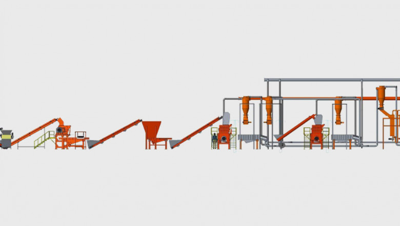Tyre Recycling Plant Overview
