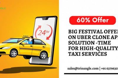 60% Big Festival Offer on Uber Clone App Solution -Time for High-Quality Taxi Services