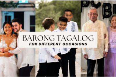 Barong Tagalog for Different Occasions