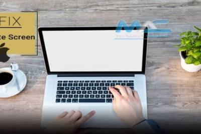 Why My MAC Screen is White?