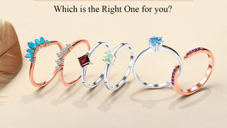 Engagement Ring Metal and Gemstones