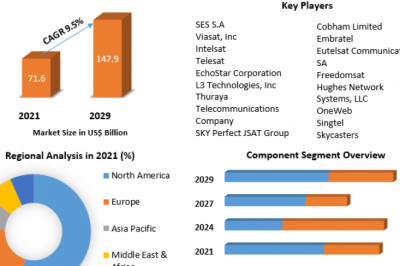 Satellite Internet Market Insights by Geography, COVID-19 Impact And Forecasts 2029