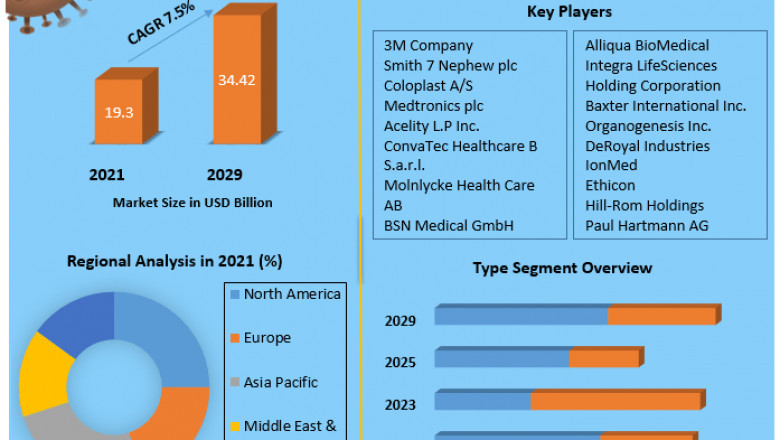 Global Wound Care Market Size, Share, Trends, Research Report, Growth Factors, Opportunities, Forecast 2022-2029