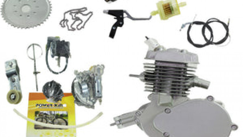 Adding a bicycle engine kit to a regular bike can help you save money on fuel