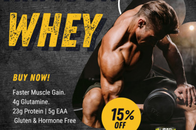 Best Whey Protein with Protein, EAA & Glutamine Precursor