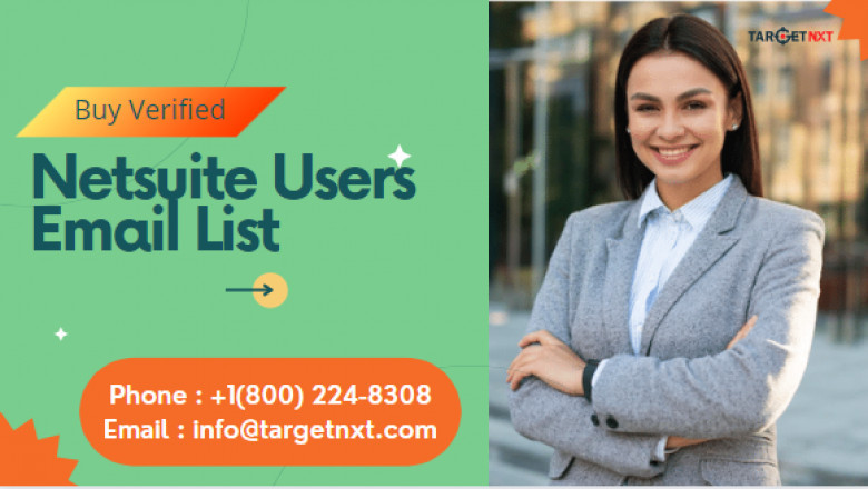 NetSuite Users Email List | Netsuite Customers Database