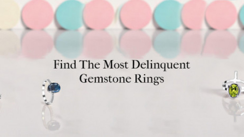best Stylish and Trending Gemstone Rings - What to Pick
