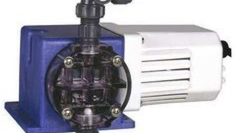 How to configure metering pump in SMS nonwoven machine?