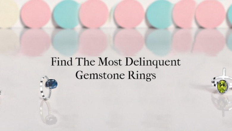 Stylish and Trending Gemstone Rings