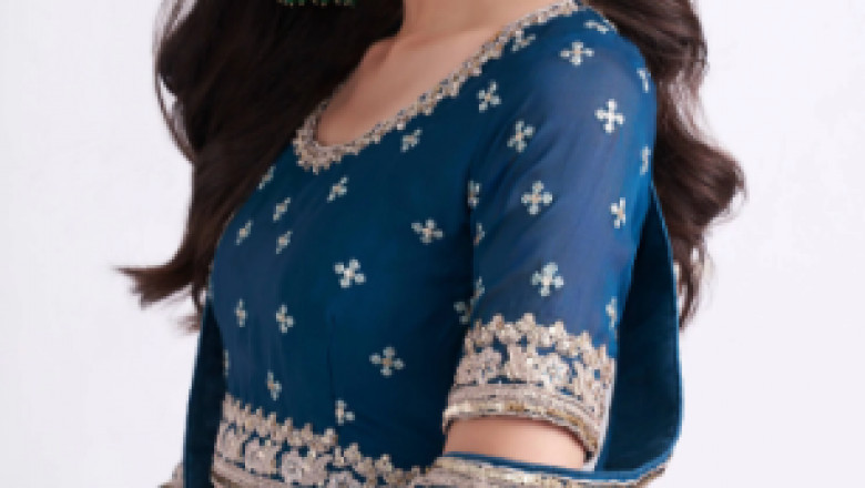 Blue Lehenga - Buy Blue Lehenga Choli Online at Designer Lehenga Choli